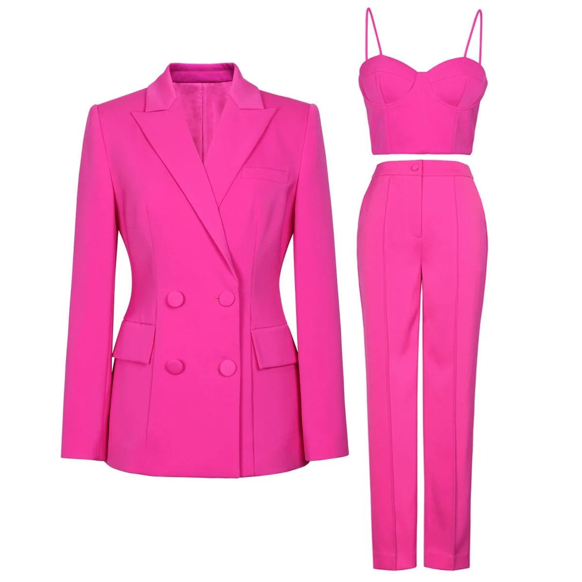 Fuschia Scarlet Prestige Suit